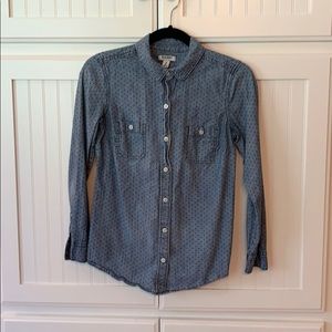 Old Navy Polkadot Button Up